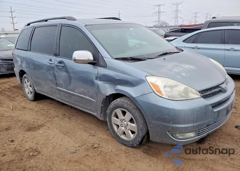 2004 Toyota Sienna Xle z USA, uszkodzony, nr VIN 5TDZA22C14S165193